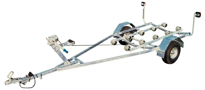 Model options — JSSTD (Standard): Equipped with durable skids for stable support. JSDEL (Deluxe): Features a full multi-roller system for effortless launching.